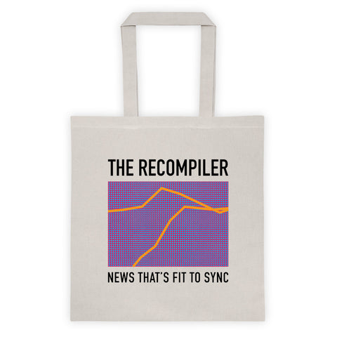 News That's Fit to Sync tote